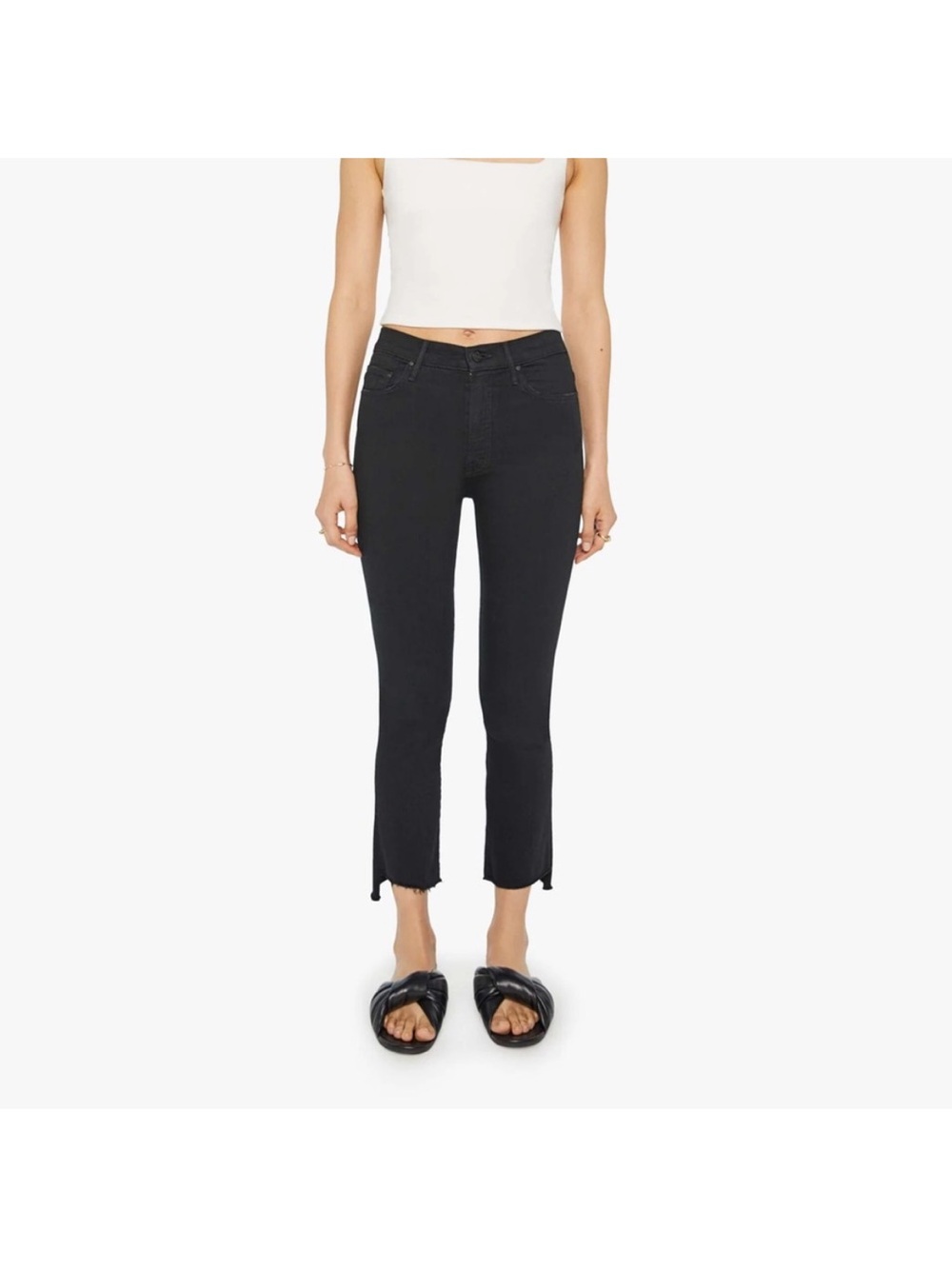 Mother jeans The Insider Crop Step Fray. Size 32. Wash Not guilty.